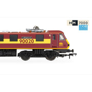 Hornby R30528TXS OO RailRoad EWS Class 90 'Collingwood 90020' Locomotive DCC Sound Fitted