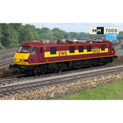 Hornby R30528TXS OO RailRoad EWS Class 90 'Collingwood 90020' Locomotive DCC Sound Fitted