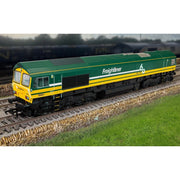 Hornby R30531 OO RailRoad Freightliner Class 66 'Freightliner 60' 66601 Locomotive