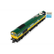 Hornby R30531TXS OO RailRoad Freightliner Class 66 'Freightliner 60' 66601 Locomotive DCC Sound Fitted