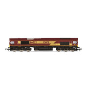 Hornby R30532 OO RailRoad EWS Class 66 'Lafarge Charnwood' 66022 Locomotive