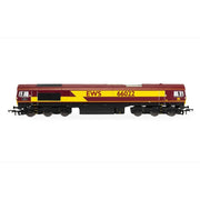 Hornby R30532 OO RailRoad EWS Class 66 'Lafarge Charnwood' 66022 Locomotive