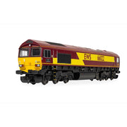 Hornby R30532 OO RailRoad EWS Class 66 'Lafarge Charnwood' 66022 Locomotive