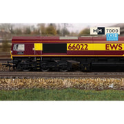 Hornby R30532TXS OO RailRoad EWS Class 66 'Lafarge Charnwood' 66022 Locomotive DCC Sound Fitted