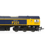 Hornby R30534 OO Rail Road GBRf Class 66 HMS Argyll 66775 Electric Locomotive Train Pack