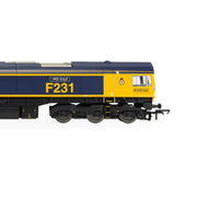 Hornby R30534 OO Rail Road GBRf Class 66 HMS Argyll 66775 Electric Locomotive Train Pack