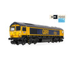 Hornby R30534TXS OO Rail Road GBRf Class 66 HMS Argyll 66775 DCC Sound Fitted Electric Locomotive Train Pack