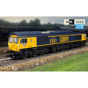 Hornby R30534TXS OO Rail Road GBRf Class 66 HMS Argyll 66775 DCC Sound Fitted Electric Locomotive Train Pack