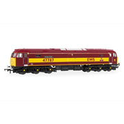 Hornby R30541 OO RailRoad EWS Class 47 'Windsor Castle' 47787 Locomotive