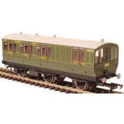 Hornby R40134 OO SR 6 Wheel Coach Brake 3rd Class Fitted Lights 3750