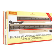 Hornby R40209 OO BR Class 370 Advanced Passenger Train 2-car TS Coach Pack 48201 and 48202