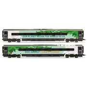 Hornby R40451 OO Avanti West Coast - Class 390 - Cimate Change Livery - Coach Pack 1