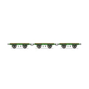 Hornby R60014 OO L&MR Flat Bed Wagon Pack