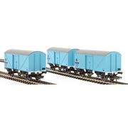 Hornby R60115 OO 12T Fish Van Three Pack BR