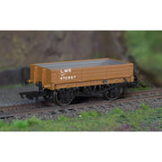 Hornby R60188 OO 3 Plank Wagon LMS Era 3