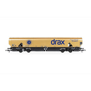 Hornby Drax Biomass Wagon Gold Livery Drax 50th Anniversary