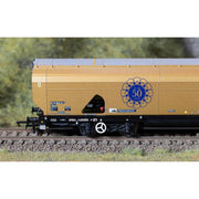 Hornby Drax Biomass Wagon Gold Livery Drax 50th Anniversary