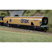 Hornby Drax Biomass Wagon Gold Livery Drax 50th Anniversary