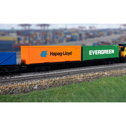 Hornby R60360 OO RailRoad BR FFA Container Wagon & Containers