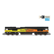 Hornby TT3019TXSM TT Colas Rail Class 66 Co-Co 66850 David Maidment OBE Era 11 Diesel Locomotive (Sound Fitted)