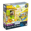 House of Puzzles Down on the Farm Large Format 250pc Jigsaw Puzzle