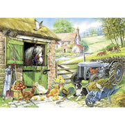 House of Puzzles Down on the Farm Large Format 250pc Jigsaw Puzzle