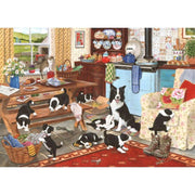 House of Puzzles Collie Wobbles 1000pc Jigsaw Puzzle