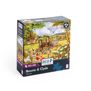 House of Puzzles Bonnie & Clyde Large Format 250pc Jigsaw Puzzle