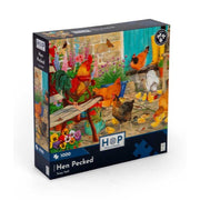 House of Puzzles Hen Pecked 1000pc Jigsaw Puzzle