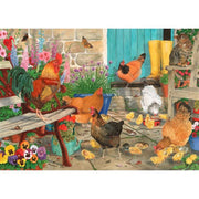 House of Puzzles Hen Pecked 1000pc Jigsaw Puzzle
