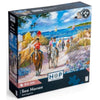 House of Puzzles Sea Horses Large Format 500pc Jigsaw Puzzle