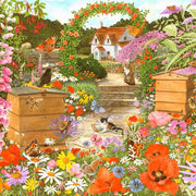 House of Puzzles Bee Happy 1000pc Jigsaw Puzzle
