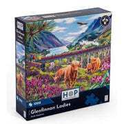 House of Puzzles Glenfinnan Ladies 1000pc Jigsaw Puzzle