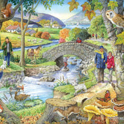 House of Puzzles Riverside Walk Large Format 250pc Jigsaw Puzzle