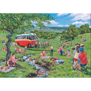 House of Puzzles Sunday Picnic 500pc Jigsaw Puzzle
