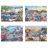 House of Puzzles Days at the Dock 4 x 500pc Jigsaw Puzzle Multipack
