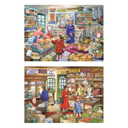 House of Puzzles Please May I Have 2 x Large Format 500pc Jigsaw Puzzle Multipack