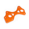 HPI 101762 Front Holder For Diff. Gear 7075 Trophy Truggy (Orange)