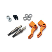HPI 103023Aluminium Steering Knuckle Set (Foam Tire/Orange)