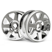 HPI 103679 V7 Wheel Chrome (42X83mm/2pcs)