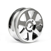 HPI 103679 V7 Wheel Chrome (42X83mm/2pcs)