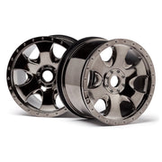 HPI 105801 Warlock Wheel Black Chrome (83X56mm/2pcs)