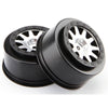 HPI 106200 Mk.10 V2 Wheel Matt Chrome (4.5mm Offset/2pcs)