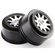 HPI 106200 Mk.10 V2 Wheel Matt Chrome (4.5mm Offset/2pcs)