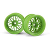 HPI 106772 Hre C90 Wheel 26mm Green (6mm Offset/2pcs)