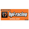 HPI 107182 Logo Small Window Sticker - Double Sided