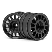 HPI 107970 Wr8 Rally Off-Road Wheel Black (48X33mm/2pcs)