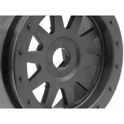 HPI 108323 Tr-10 Glue-Lock Wheel Gunmetal (120X60mm/2pcs)