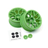 HPI 112811 Rtr Wheel 26mm Green (6mm Offset/2pcs)