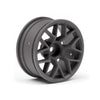 HPI 112812 Rtr Wheel 26mm Gunmetal (6mm Offset/2pcs)